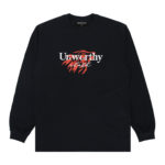 Unworthy Cloth Net Basic long sleeve tee wolf black