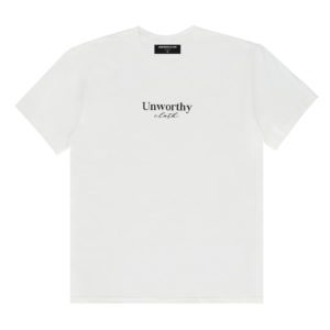 Unworthy Cloth Net Basic short sleeve tee tennis white